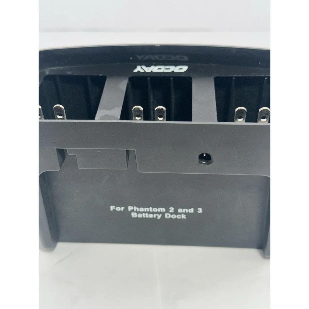OCDAY 3 Bay Battery Charging Dock Station for DJI Phantom 2 Phantom 3 Batteries